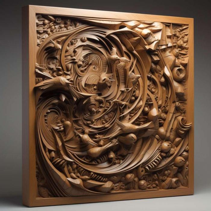 نموذج ثلاثي الأبعاد لآلة CNC 3D Art 